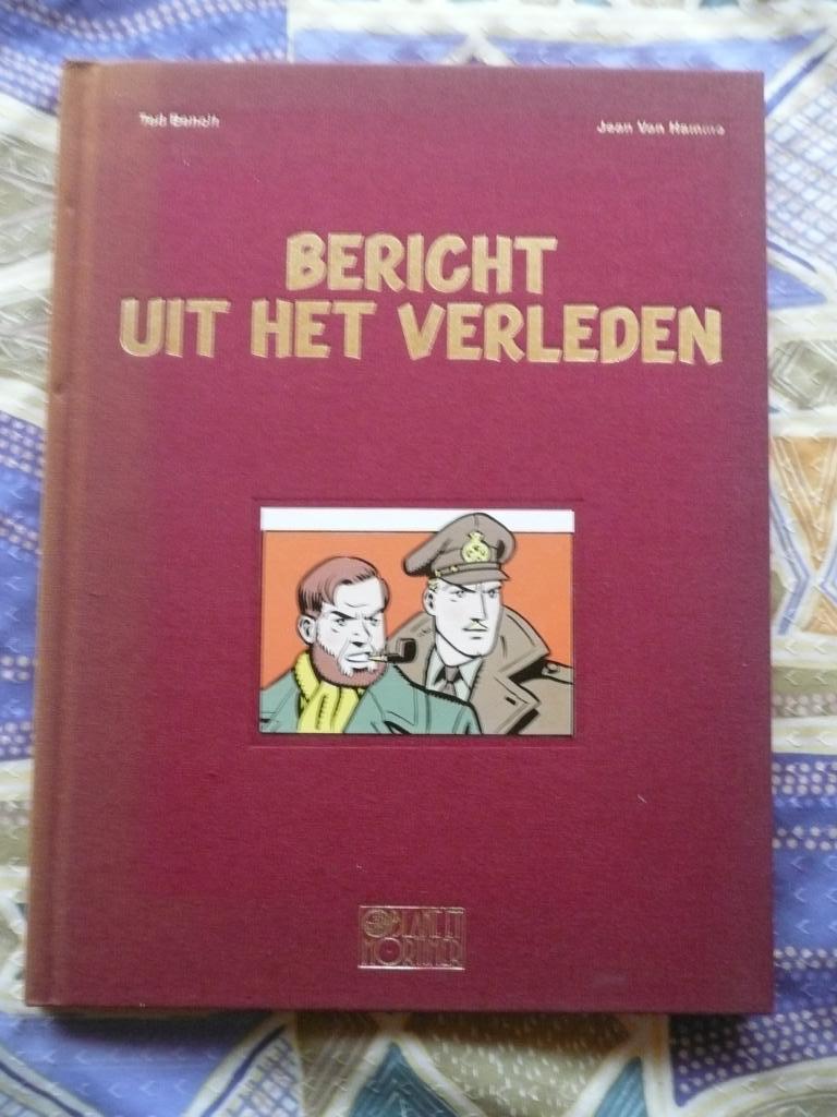BLAKE EN MORTIMER "BERICHT UIT HET VERLEDEN" LUXE LINNEN HC, Gelezen, Van Hamme- Benoit, Eén stripboek, Ophalen of Verzenden