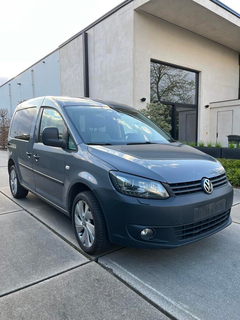 Volkswagen caddy 1.6 tdi automaat blaco gekeurd, Auto's, Automaat, Euro 5, Volkswagen, Diesel