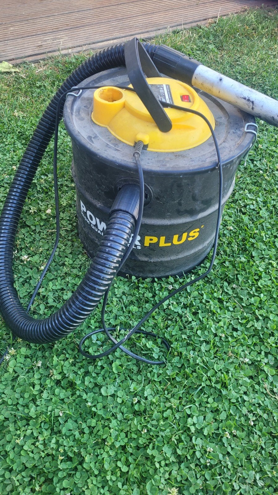 power plus as stofzuiger, Doe-het-zelf en Bouw, Reinigingsmachines, Ophalen, Gebruikt
