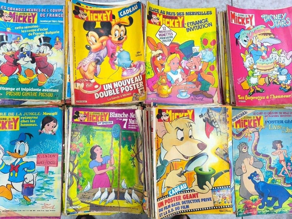 Journal de Mickey, Enlèvement, Mickey Mouse, Utilisé, Autres types
