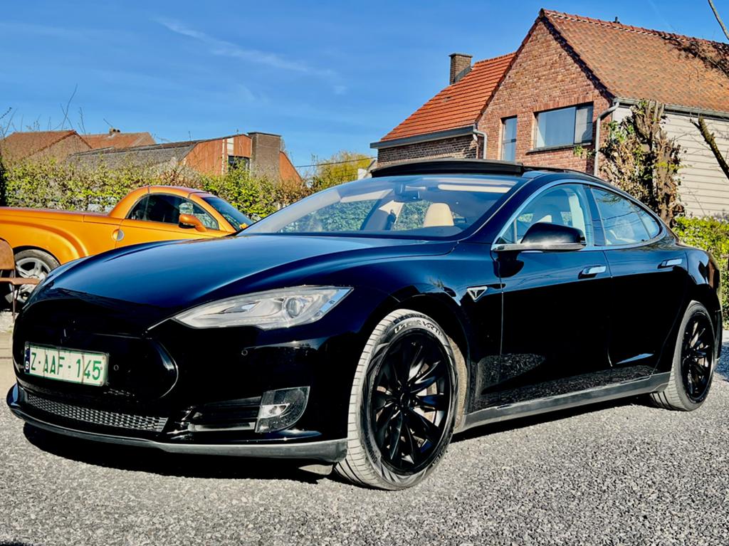 Tesla model s60, Auto's, Bedrijf, Leder, Te koop