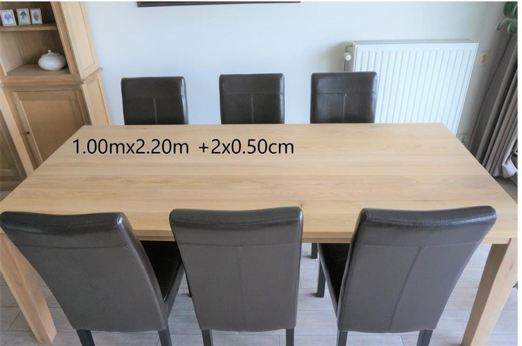 Eettafel, Neuf, Cinq personnes ou plus, Enlèvement, Chêne