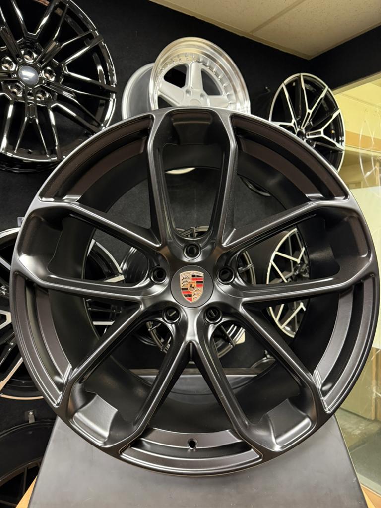 22 inch velgen voor Porsche Cayenne / Coupe GT look 5x130, Auto-onderdelen, Banden en Velgen, Velg(en), Overige maten, Personenwagen