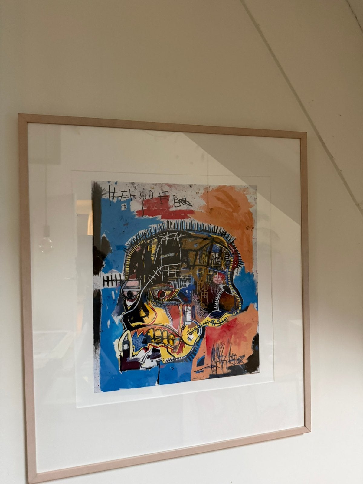 Jean-Michel Basquiat – ‘Skull’ – Giclée print, Ophalen of Verzenden