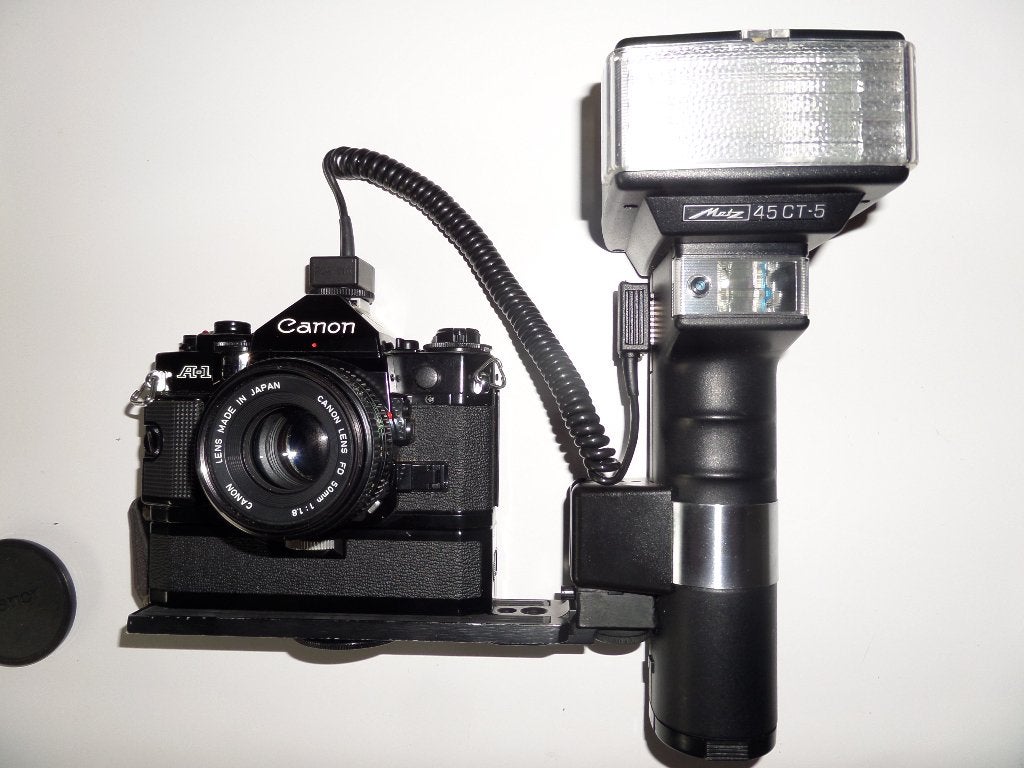 CANON A1, Enlèvement, Utilisé, Reflex miroir, Canon