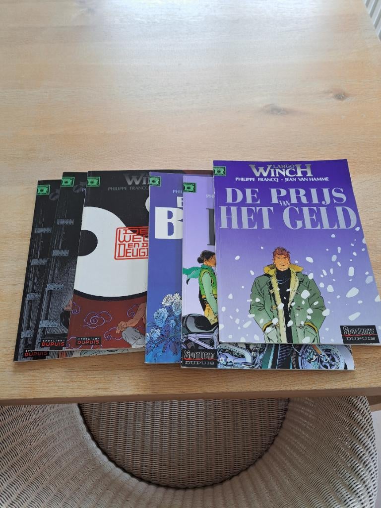 Stripverhalen Largo Winch, Boeken, Rosinski-Van Hamme, Ophalen of Verzenden, Zo goed als nieuw, Meerdere stripboeken