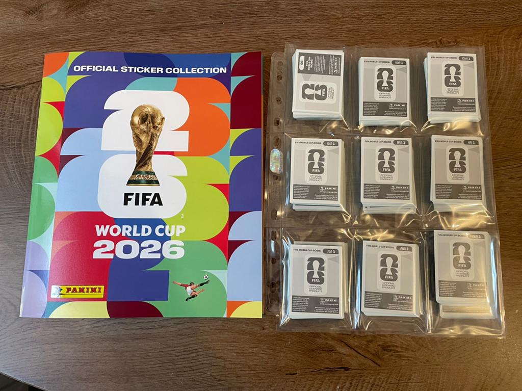 Panini Wk FIFA World Cup 2026 – VOLLEDIGE SET (980 stickers), Enlèvement, Comme neuf