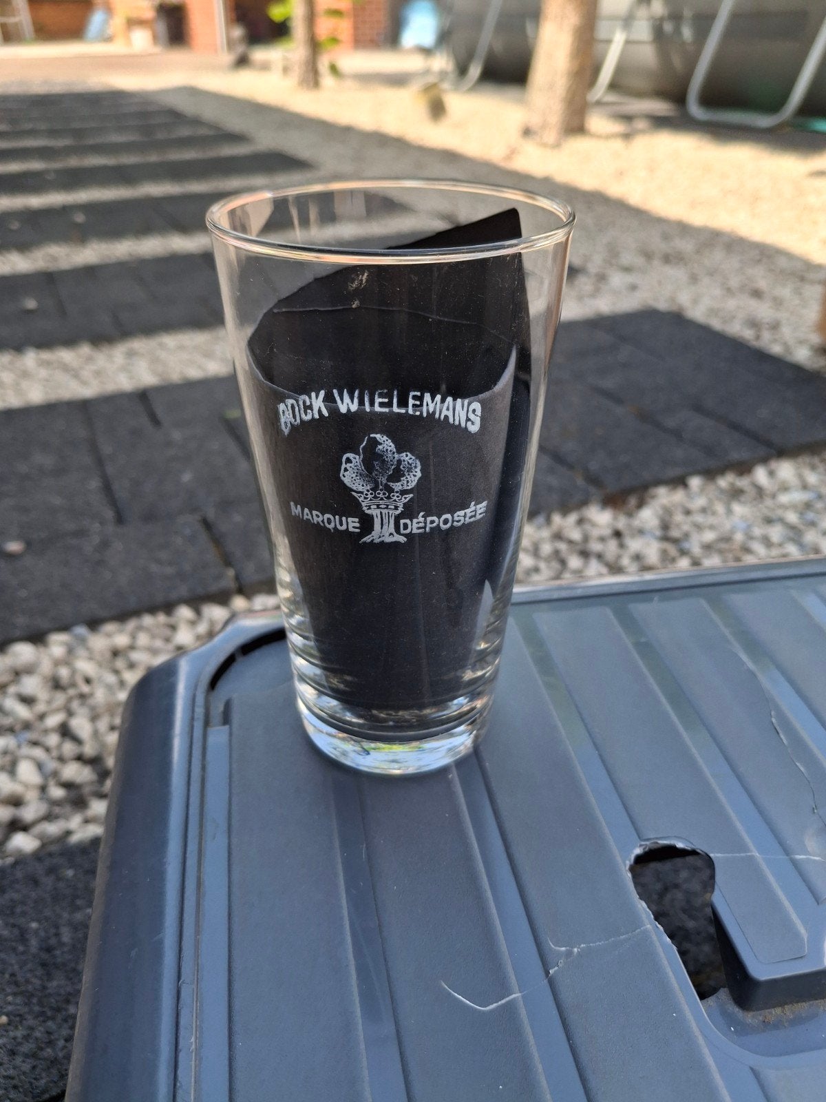 Oud gezuurd bierglas wielemans, Enlèvement ou Envoi