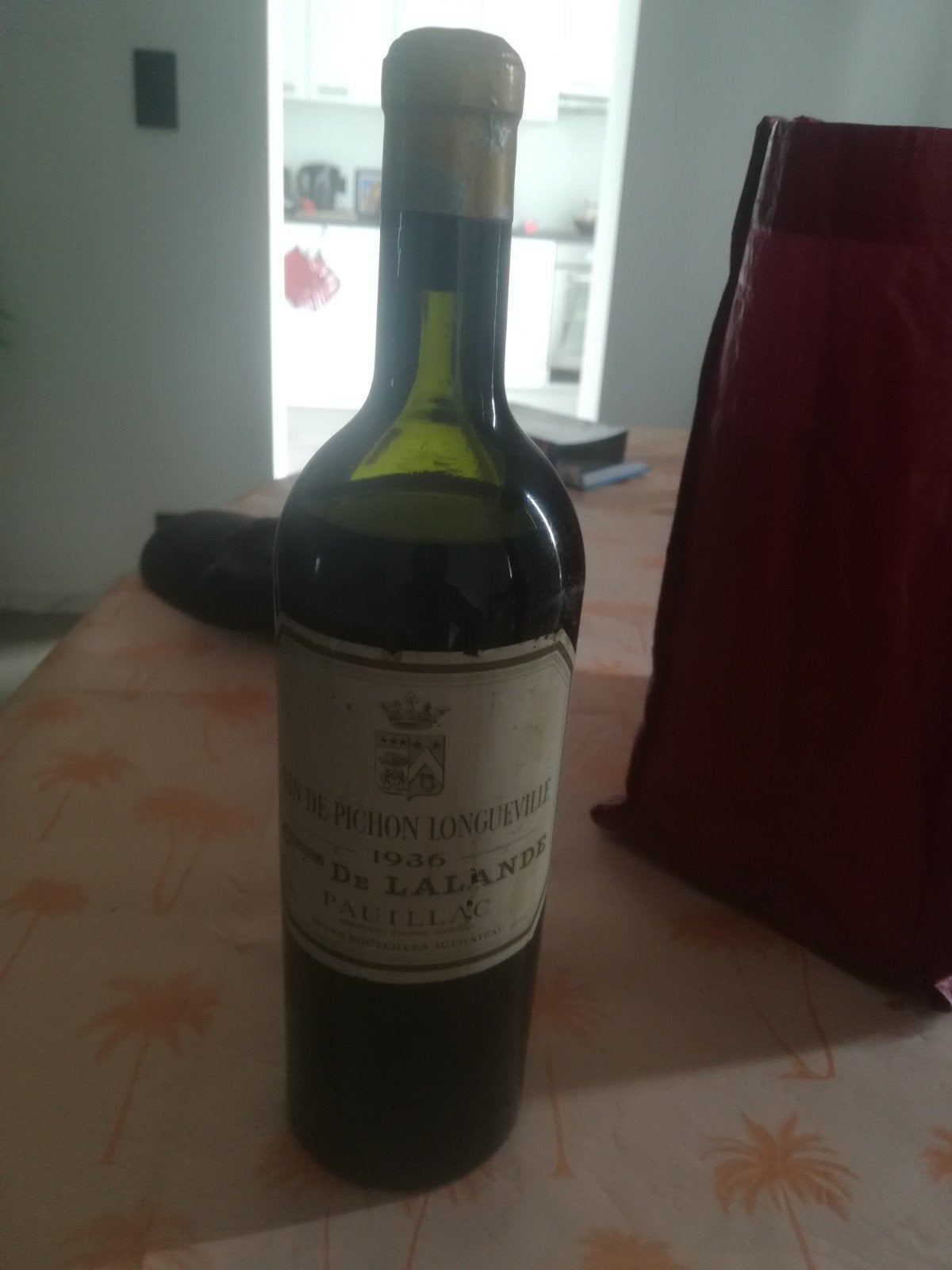 pichon longueville 1936 comtesse de lalande, Ophalen