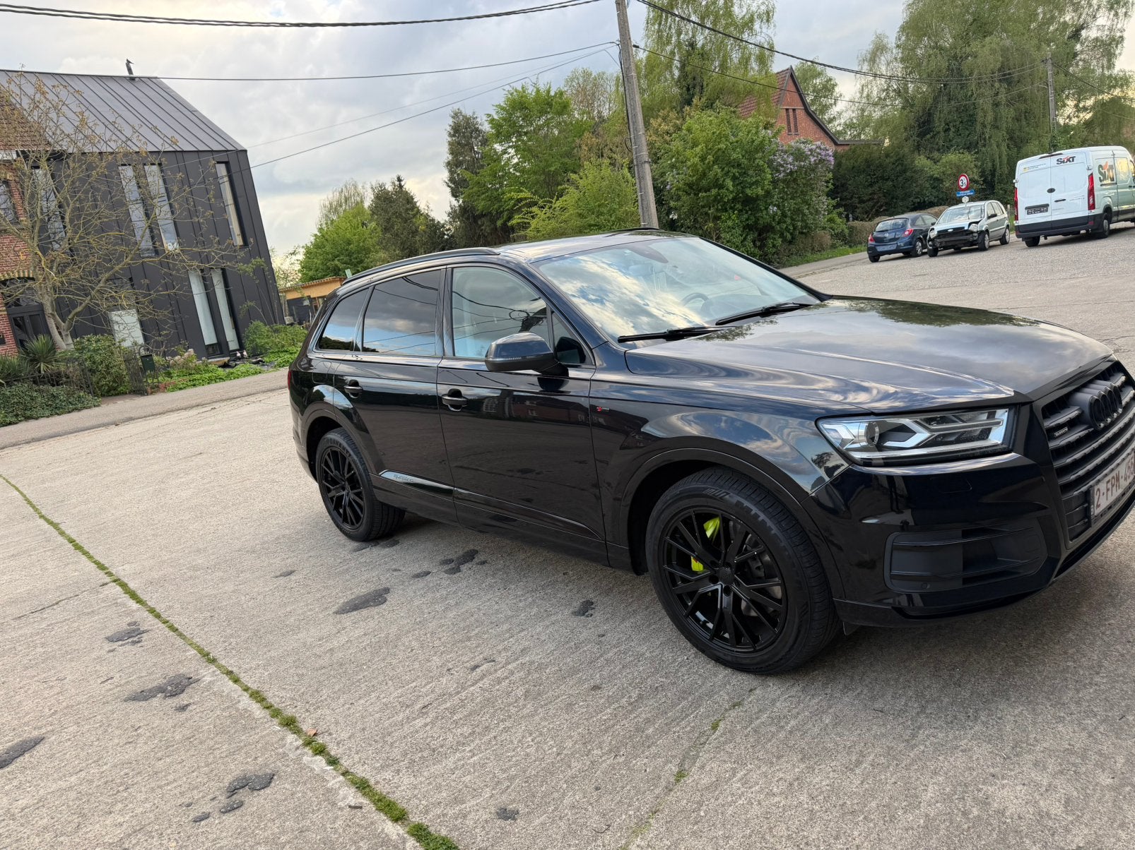 Audi Q7 3.0tdi, Automaat, Zwart, Leder, Automatische klimaatregeling