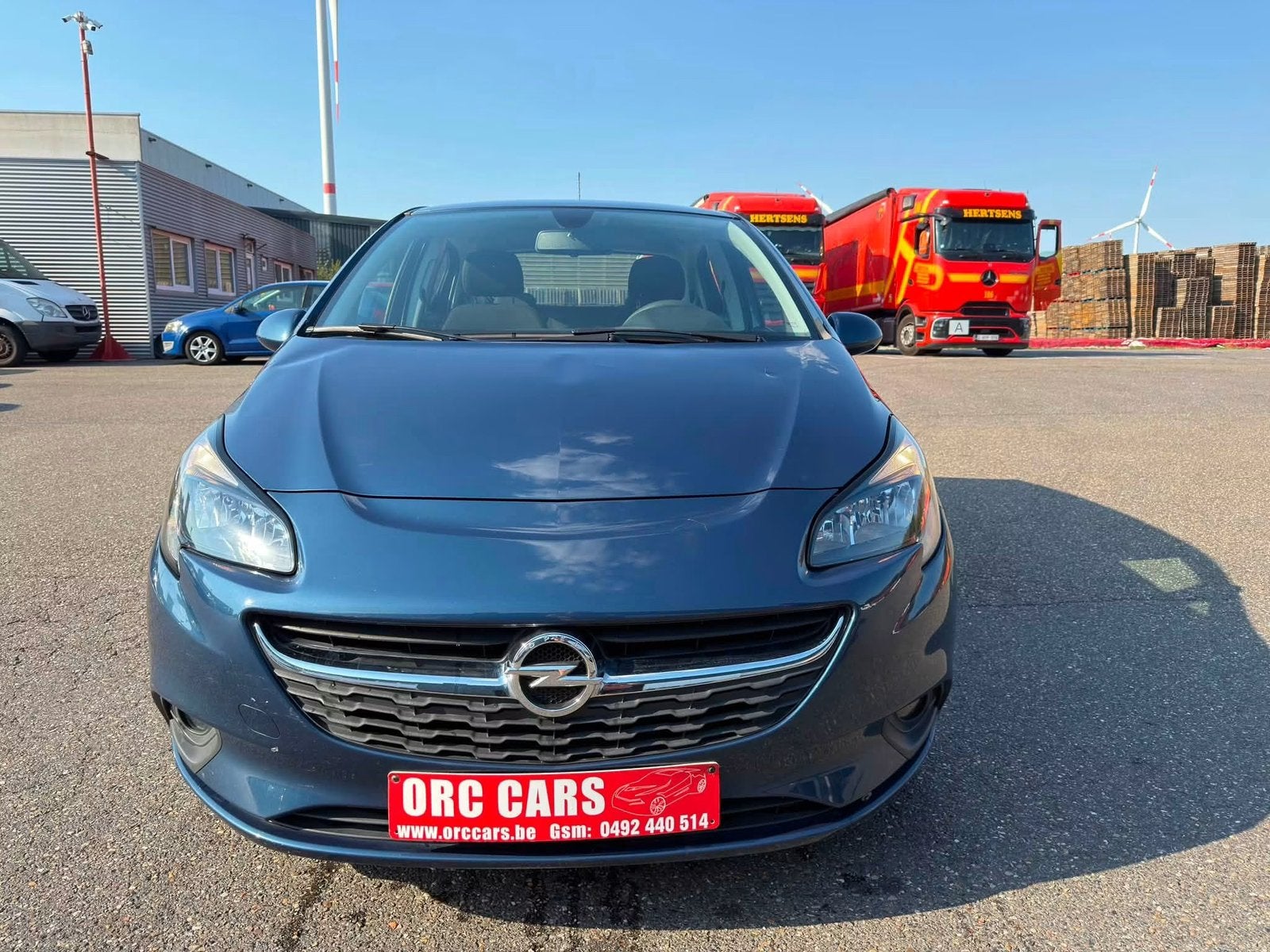 Opel Corsa 1.2i Petrol — voiture belge — 1er propriétaire, Argent ou Gris, Achat, Entreprise, Entretenue par le concessionnaire