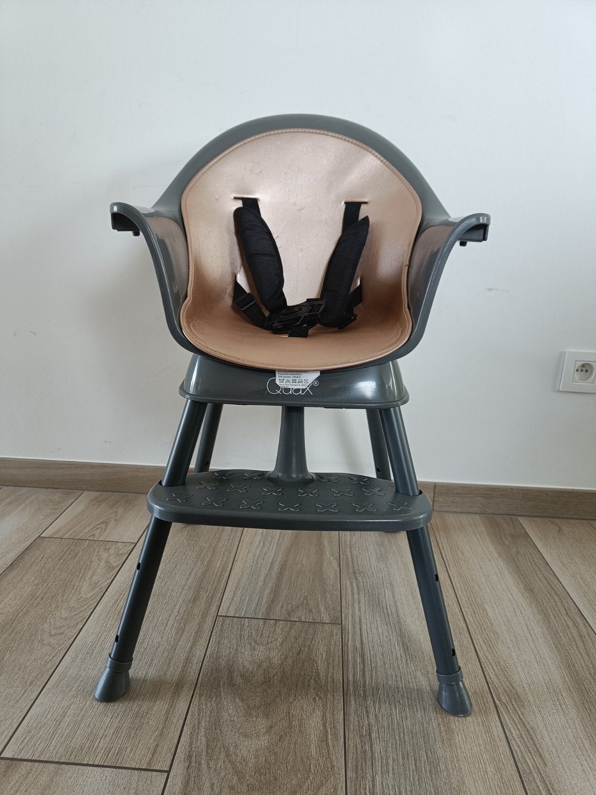 Quax kinderstoel, Ophalen