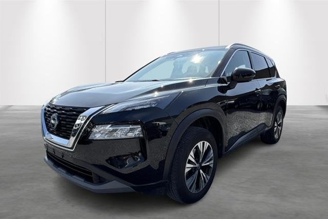 Nissan X-TRAIL Hybrid Automaat 7 plaatsen N-Connecta 7 Plaat, Auto's, Stof, Gebruikt, Zwart, 2000 kg