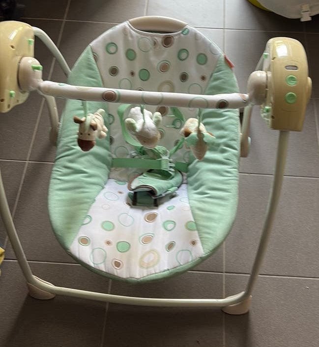 Babyschommel baninni, Kinderen en Baby's, Wipstoeltjes, Ophalen, Gebruikt