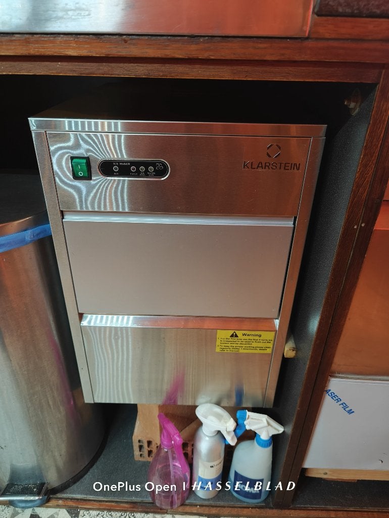 Powericer 20kg/24h 3,5L Ijsblokjesmachine, Ophalen, Gebruikt, Koelen en Vriezen