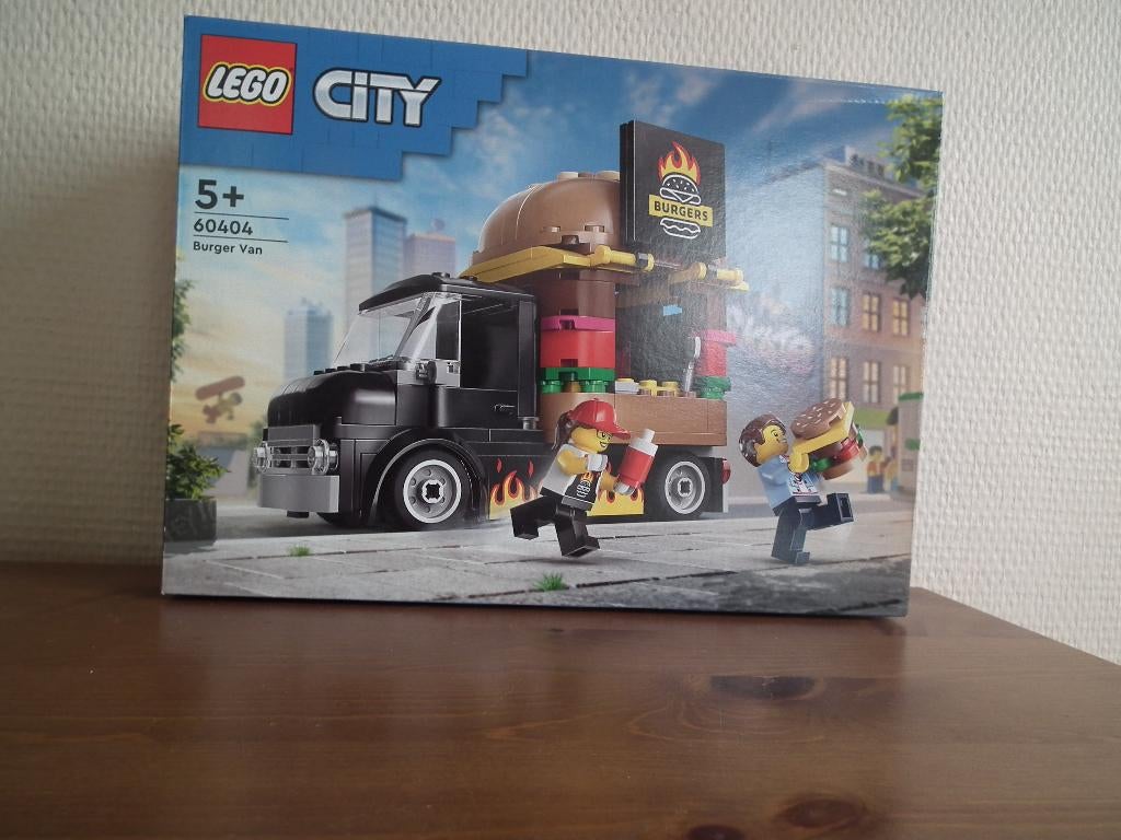 Lego City (de hamburgerfoodtruck) vanaf 5 jaar, Compleet, City, Verzenden, Lego