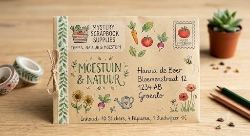 mistry sticker/scrapbook paket, Hobby en Vrije tijd, Scrapbooking, Verzenden, Nieuw, Papier of Karton, Overige merken