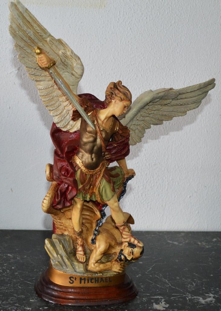 Aartsengel St Michaël 40 cm, Ophalen of Verzenden