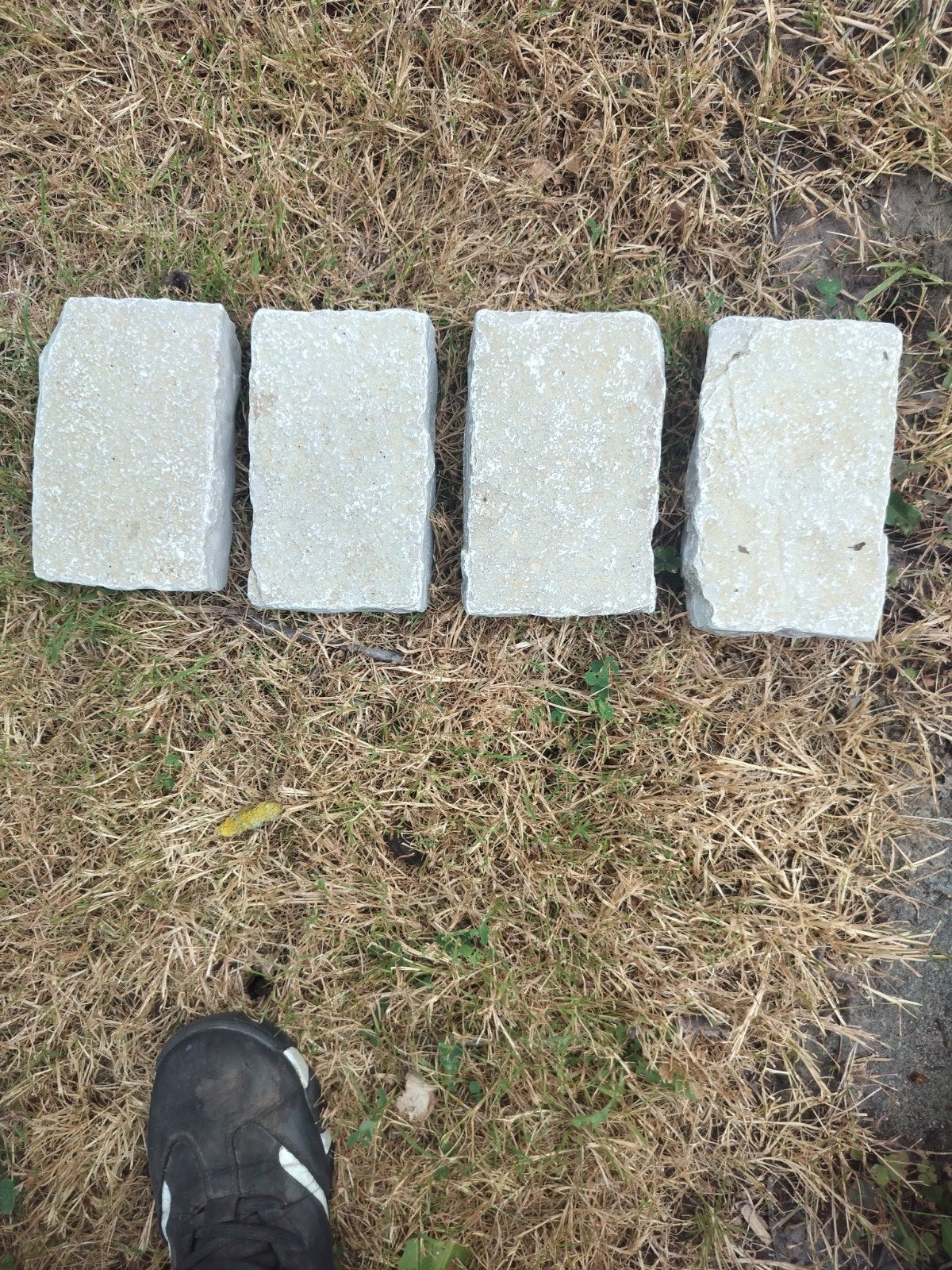 natuursteenblokjes, Doe-het-zelf en Bouw, Metselstenen, Ophalen, Gebruikt, Natuurstenen