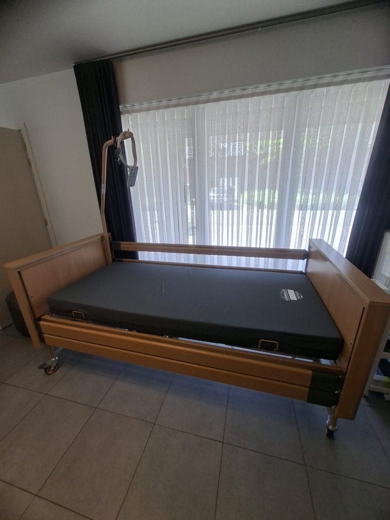 Hoog laag bed elektrisch, Ophalen, Verstelbaar, 90 cm, Overige kleuren