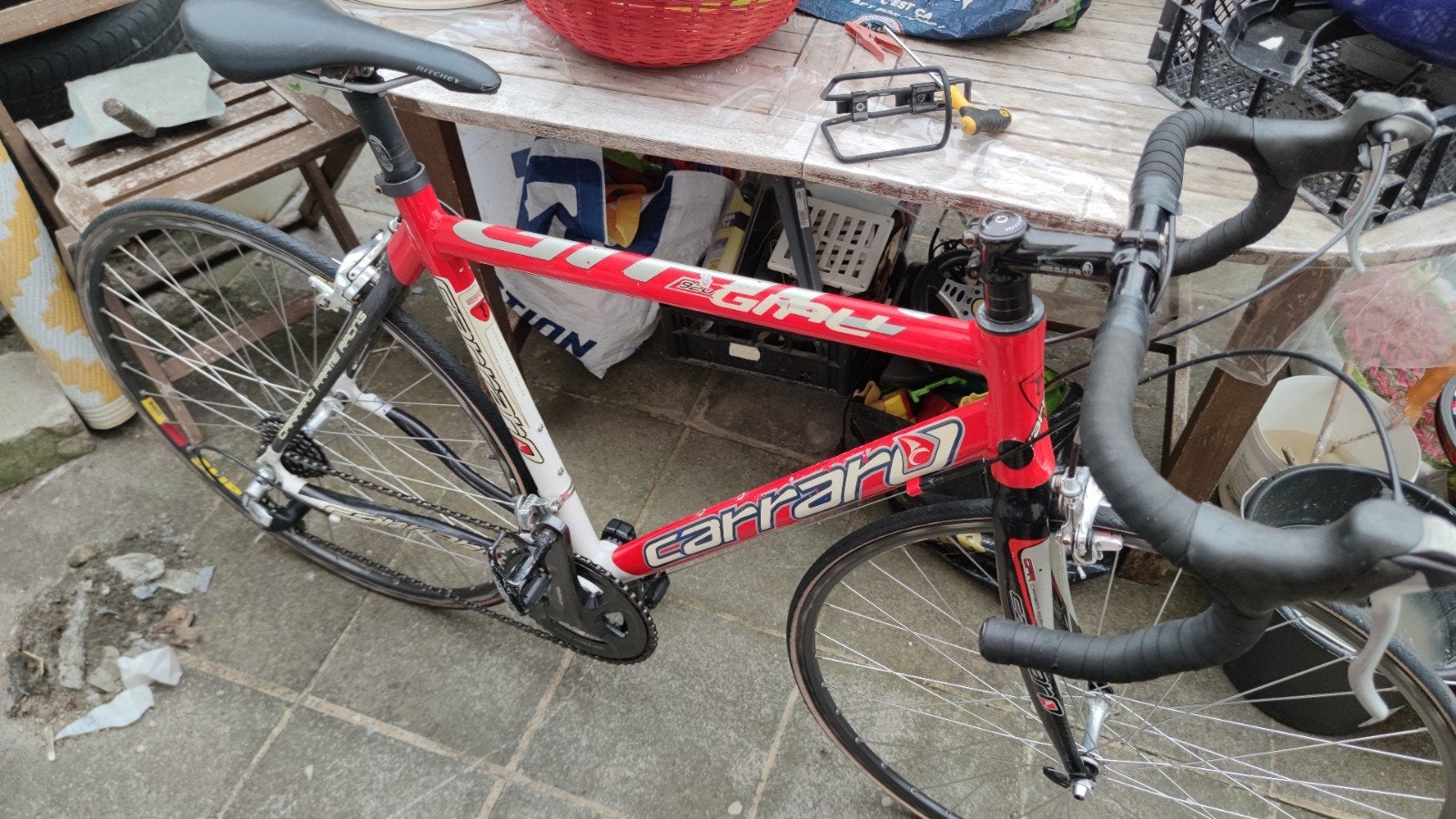 Kit cadre Velo carraro, Autres marques, Frein sur jante, Guidon bas, Enlèvement ou Envoi