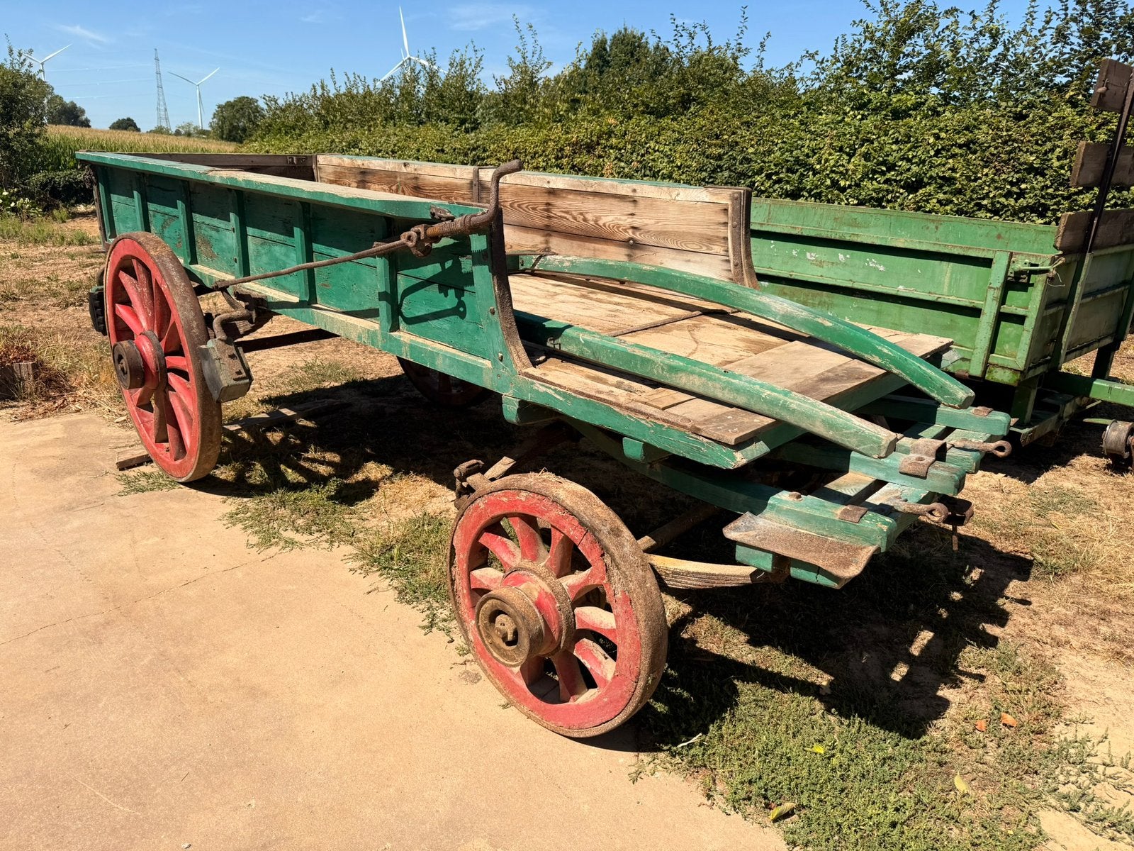 Charette antique / A négocier, Enlèvement, Agricole