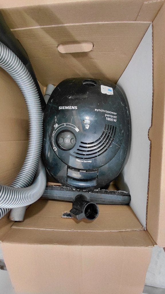 Gebruikte stofzuiger en filters, Elektronische apparatuur, Siemens, Gebruikt, 1600 tot 2000 watt, Ophalen