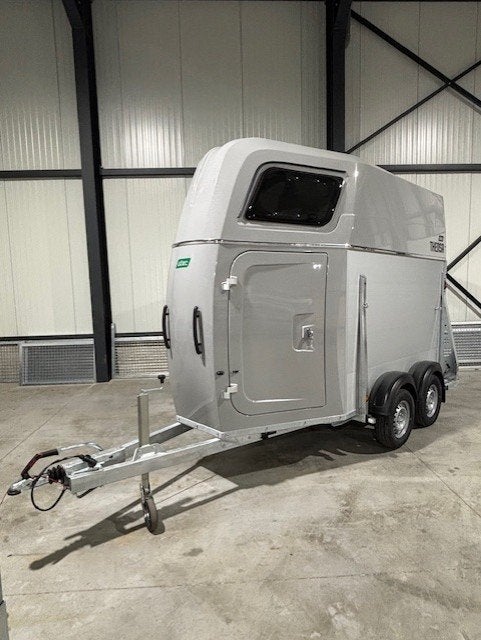 paardentrailer 1,5 paards, Animaux & Accessoires, Chevaux & Poneys | Semi-remorques & Remorques, Neuf, Remorque 1½ cheval, Aluminium