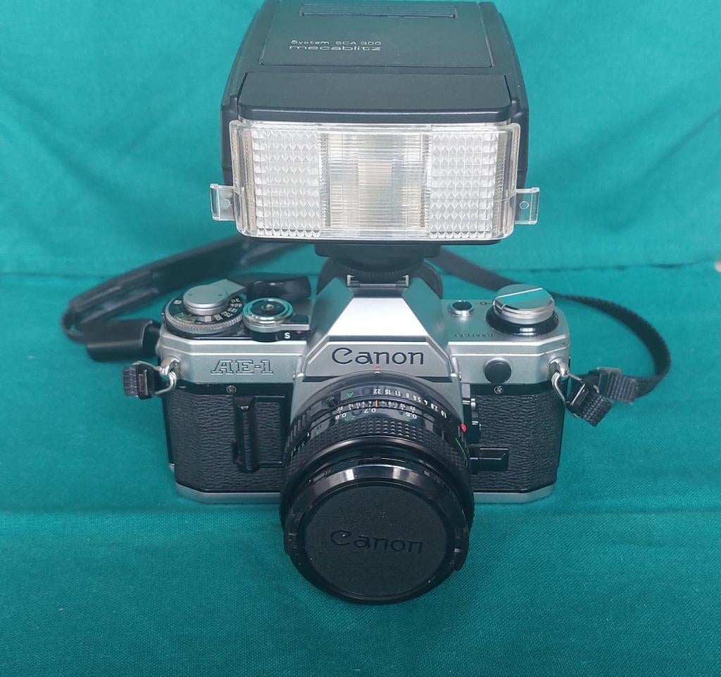 Canon AE1 .Objectifs. Accessoires., Enlèvement ou Envoi, Flash