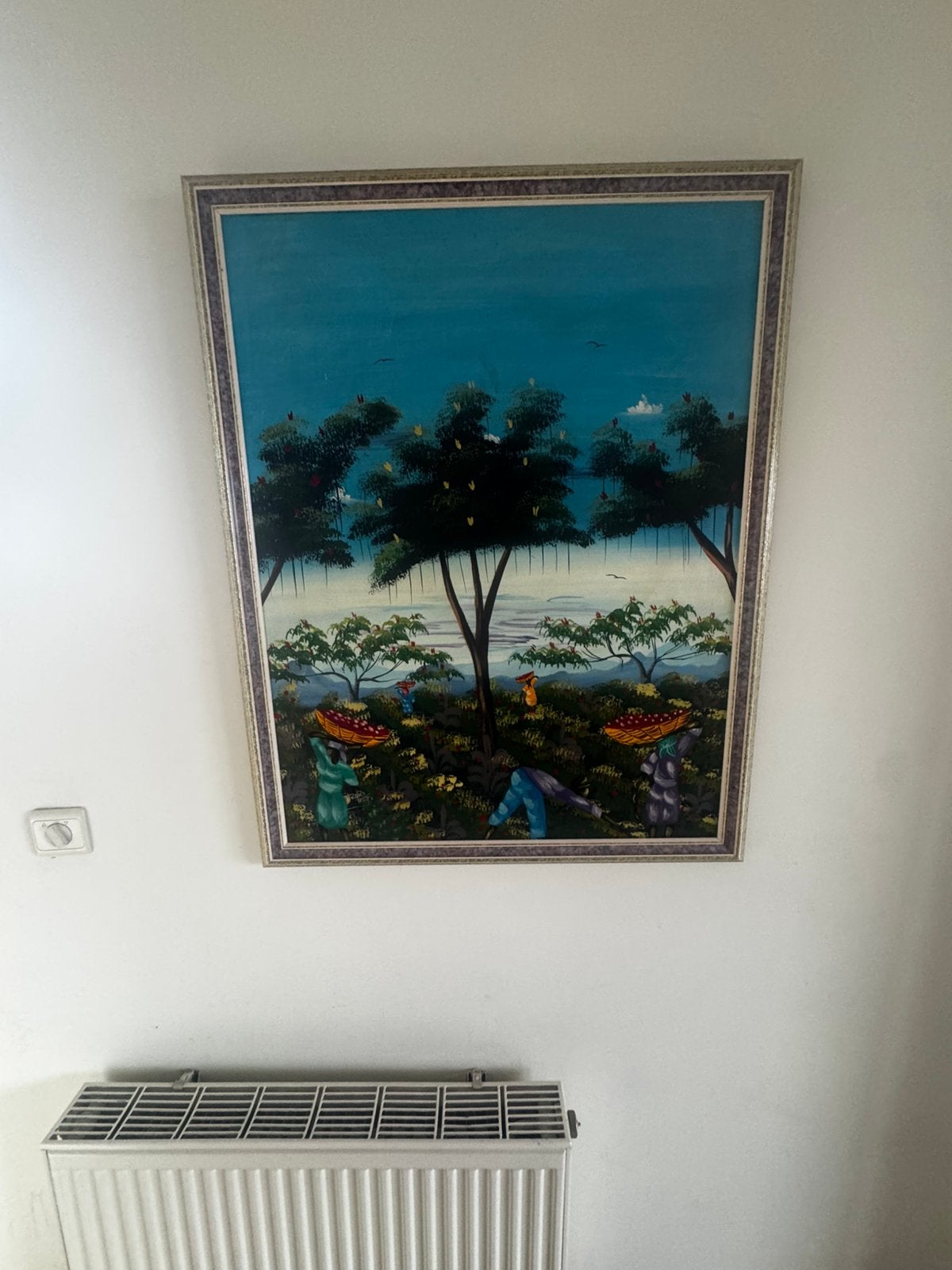 Origineel Haïtiaans Olieverfschilderij – "Ti Roro HAITI", Antiek en Kunst, Ophalen