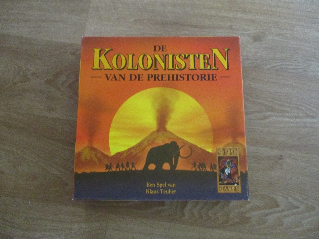 bordspel Kolonisten Catan Prehistorie 999 games, Hobby en Vrije tijd, Een of twee spelers, Ophalen of Verzenden, Nieuw, 999 games