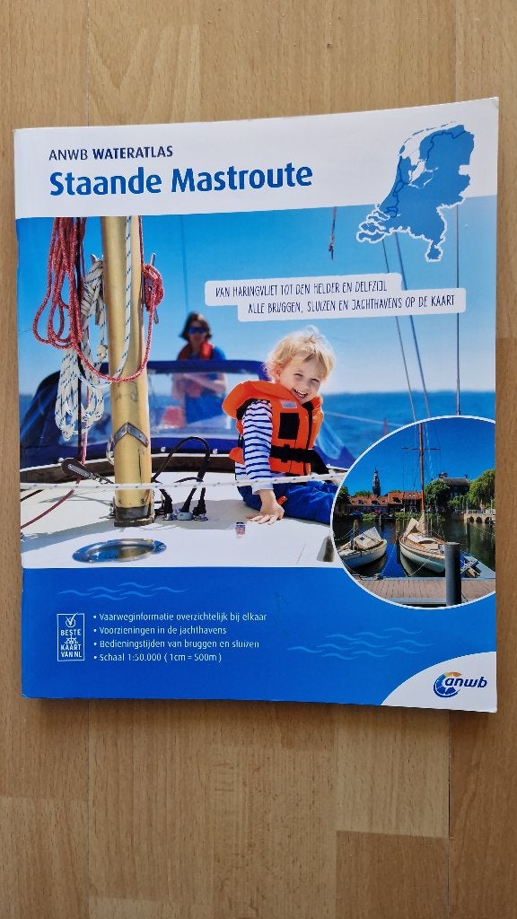 Staande Mastroute, zeilen met je mast in Nederland, Ophalen of Verzenden, Nieuw, Overige typen, Zeilboot of Motorboot