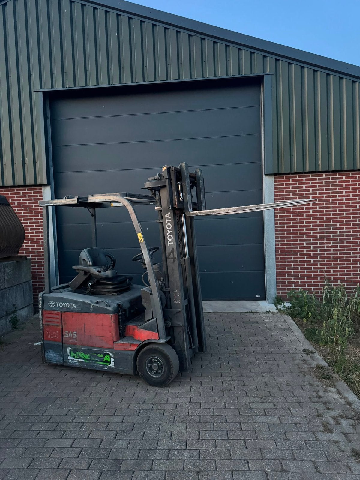 Toyota Elektrische heftruck, freelift, sideshift, 1500Kg, Ophalen