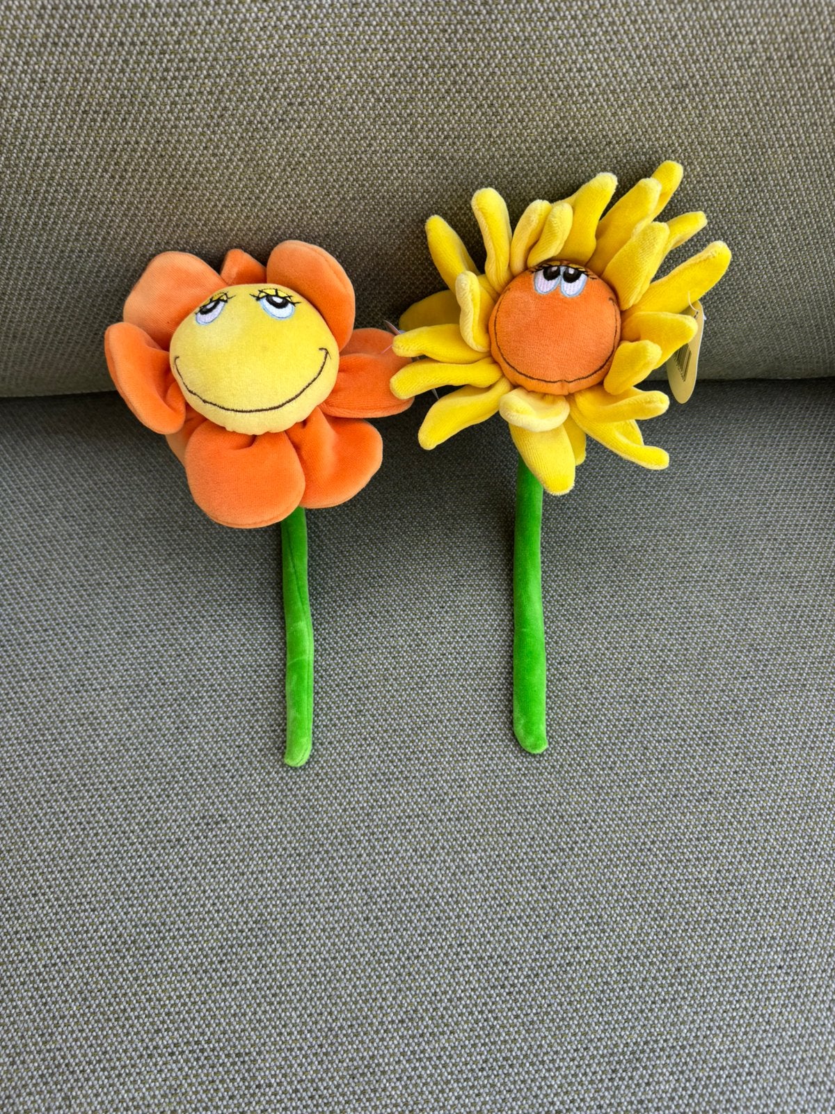 2 stoffen bloemen, Ophalen, Overige karakters, Overige typen, Zo goed als nieuw