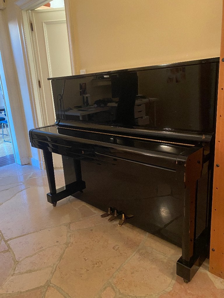 piano droit Hammond, Musique & Instruments, Pianos, Brillant, Enlèvement, Utilisé, Piano