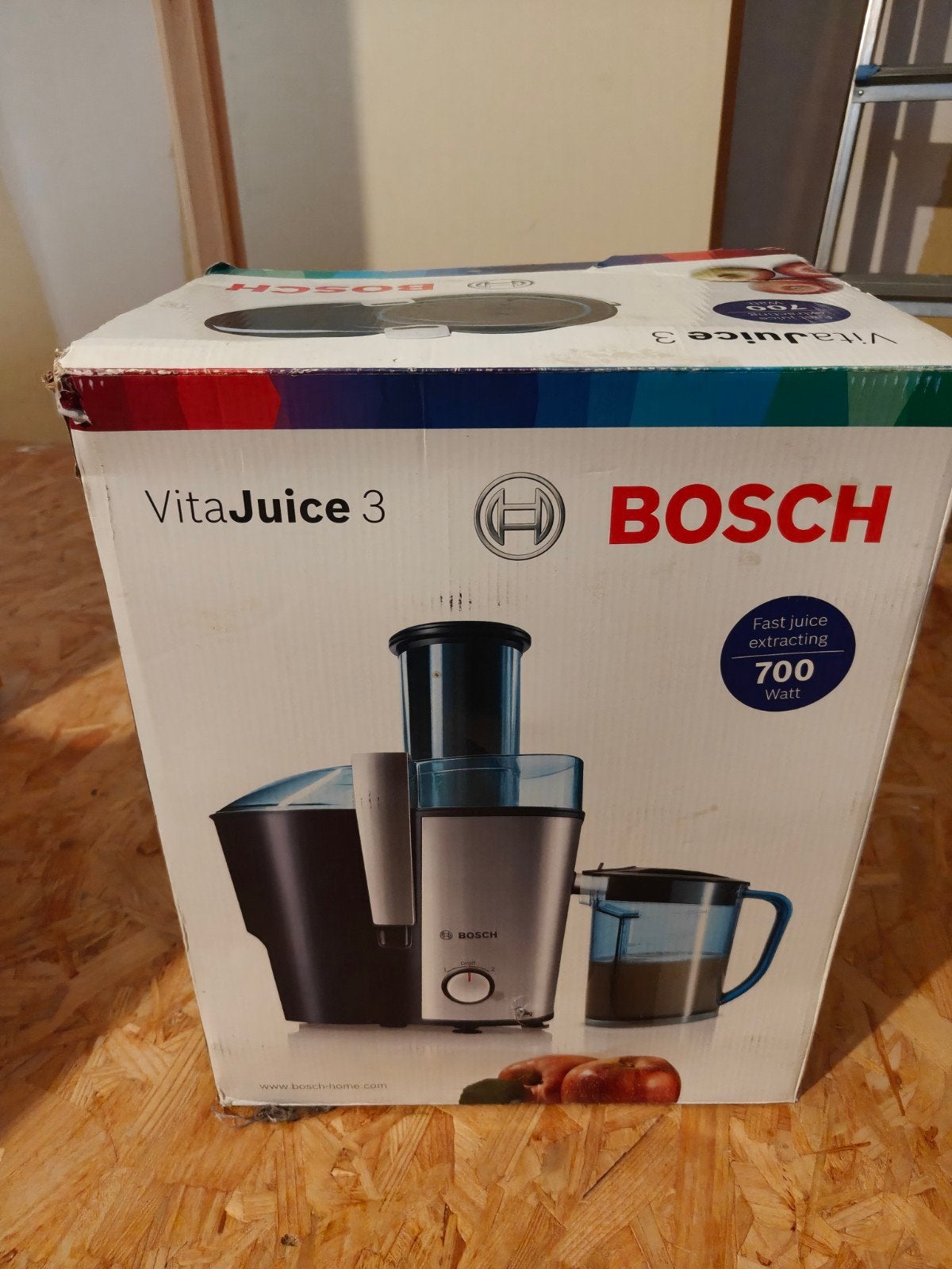 Bosch VitaJuice 3 sapcentrifuge 700W – ongebruikt, Elektronische apparatuur, Ophalen, Sapcentrifuge