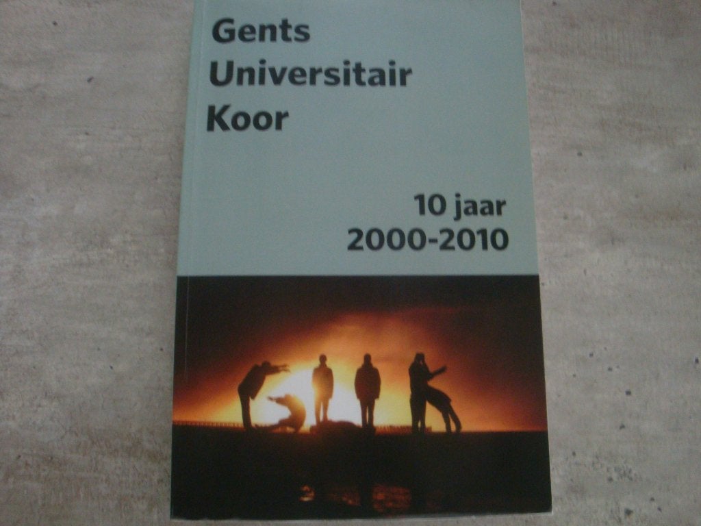 GENT UNIVERSITAIR KOOR - 10 JAAR - 2000/2010, Enlèvement ou Envoi, Utilisé