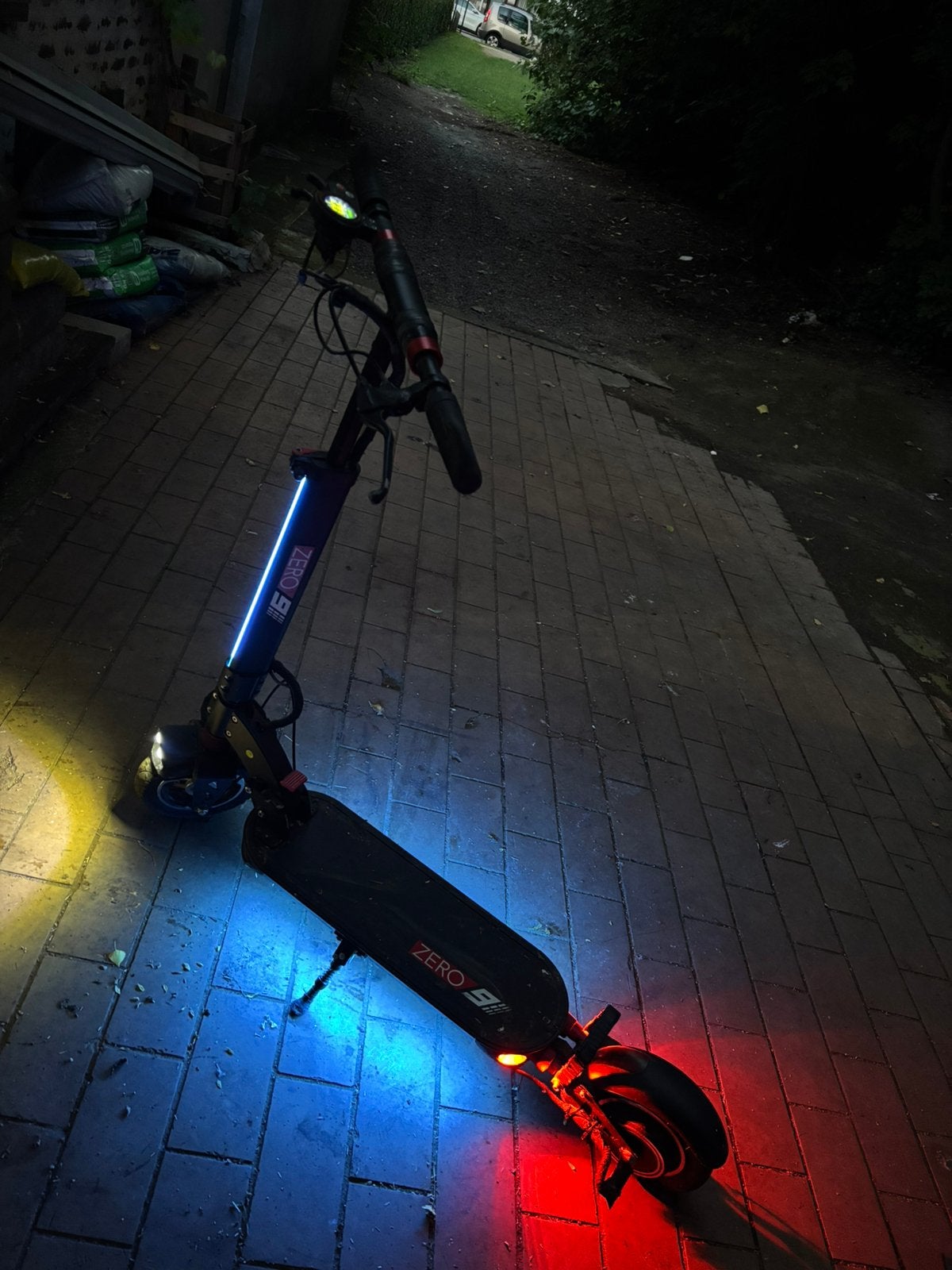 Zero 9 elektrische step, Ophalen, Gebruikt