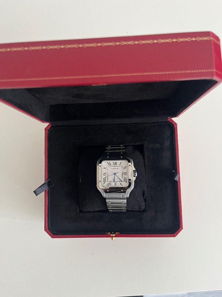 Cartier Santos, Overige merken, Staal, Staal, Polshorloge