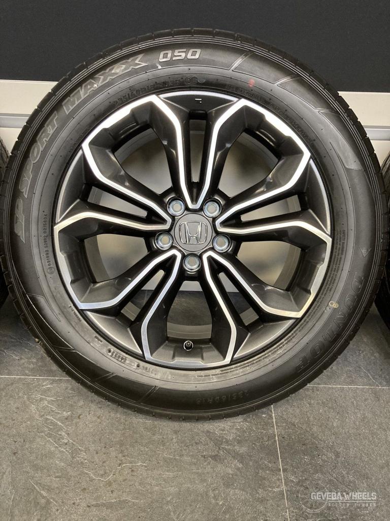 18” originele Honda CR-V velgen + banden 5x114.3 235/60/18, Autos : Pièces & Accessoires, Pneus & Jantes, Pneus et Jantes, Véhicule de tourisme