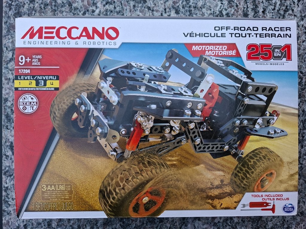 Meccano off-road racer 25 in 1, Ophalen, Nieuw, Auto