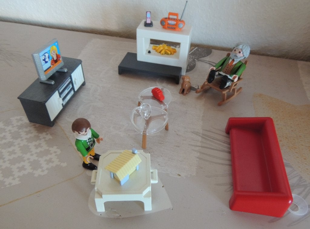 Playmobil - Meubles de salon pour maison, Enlèvement