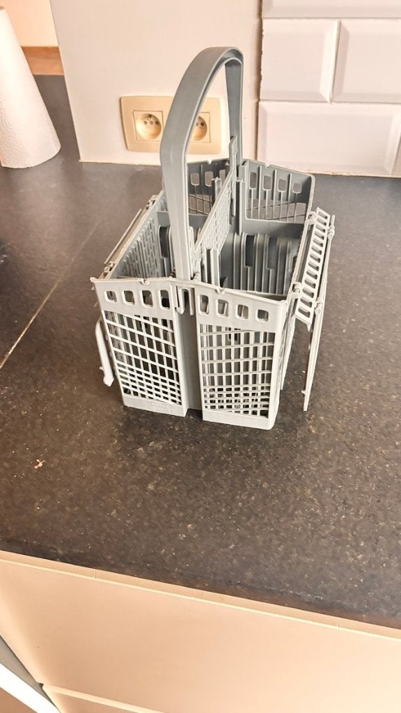Panier à couverts pour lave-vaisselle Siemens — gris, Gris, Moins de 25 cm, Moins de 100 cm, Comme neuf