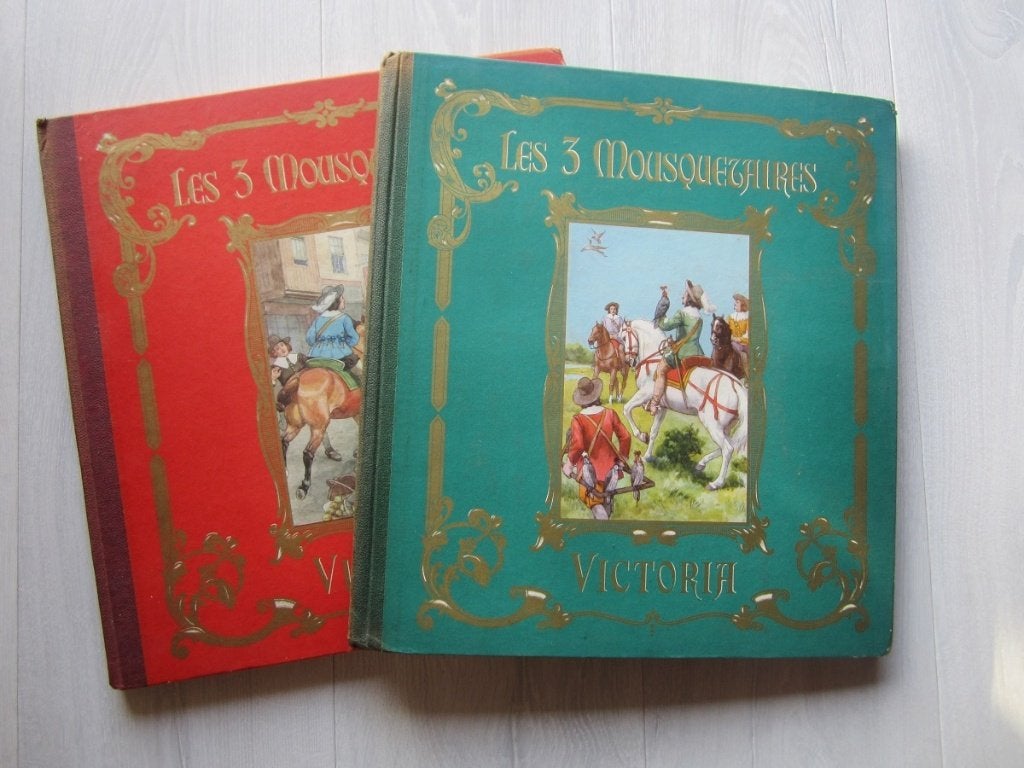 Chocolat Victoria - Les 3 Mousquetaires T1 & 2, complets, Enlèvement ou Envoi, Utilisé, Collectif, Album d'images