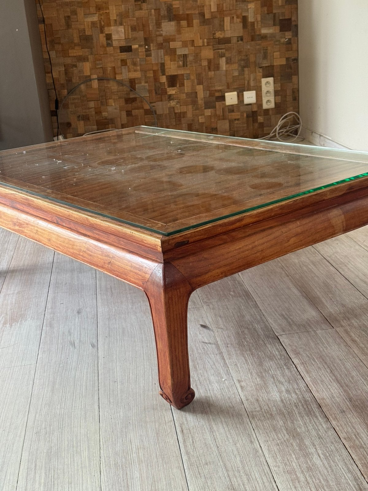 Table basse en bois, 100 à 150 cm, Asiatique, Autres essences de bois, Enlèvement