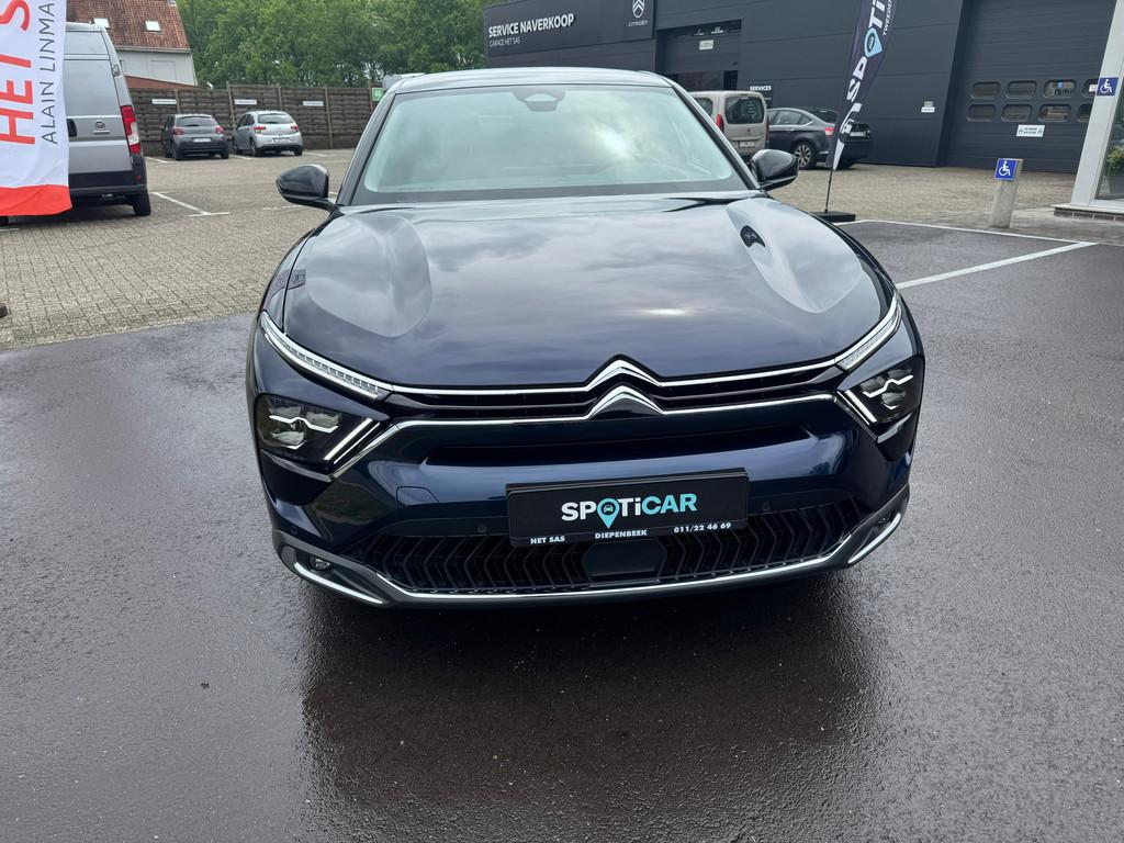 Citroën C5 X 1.2 PURETECH 130PK EAT8 PLUS ( AUTOMAAT ), Auto's, Gebruikt, Blauw, 96 kW, 5 zetels