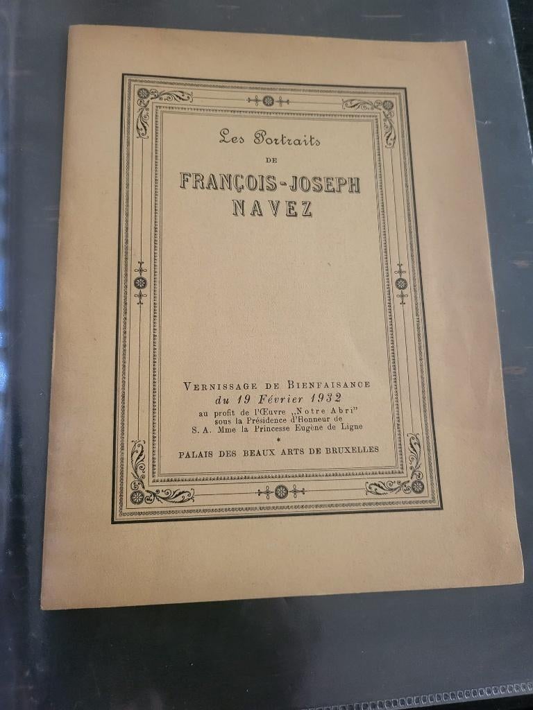 catalogue les portraits de F.-J. NAVEZ galerie Giroux 1932, Boeken, Catalogussen en Folders, Gelezen, Ophalen of Verzenden, Galerie Giroux