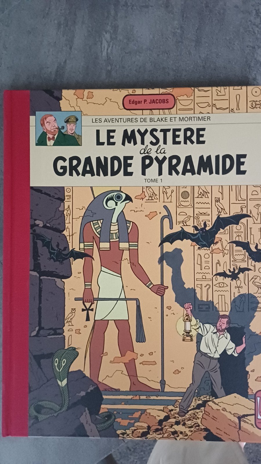 Blake et Mortimer,  le mystère de la grande pyramide tome 1, Livres, Enlèvement ou Envoi