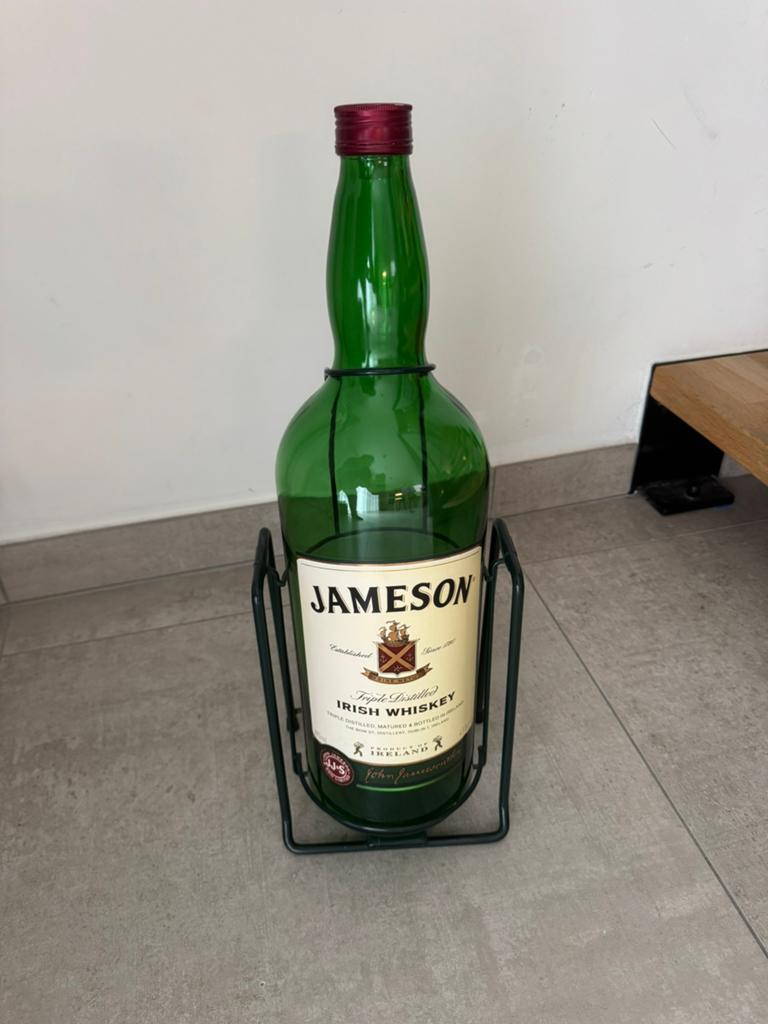 Jameson Whisky fles magnum, Verzamelen, Ophalen of Verzenden, Zo goed als nieuw