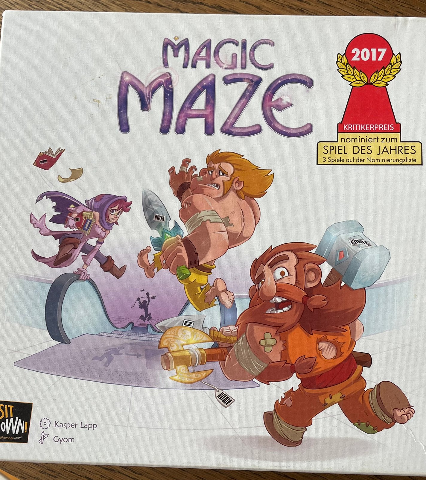 Magic Maze (samenwerkingsspel 2017), Ophalen, Zo goed als nieuw